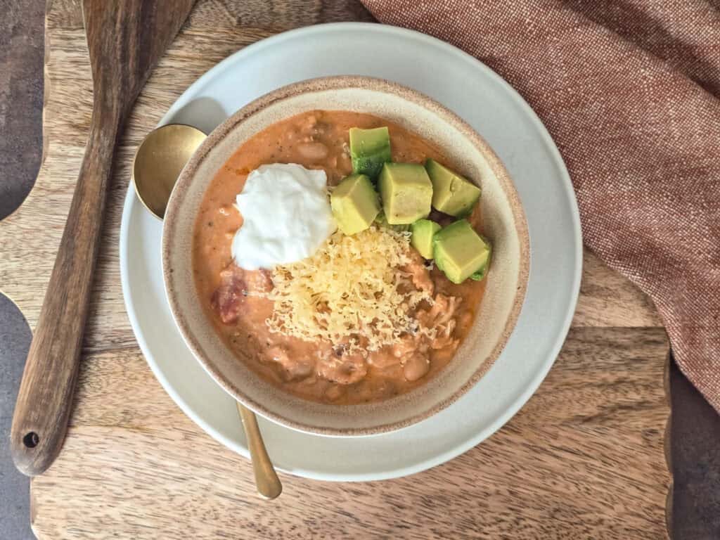 Buffalo Chicken Chili