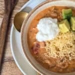Buffalo Chicken Chili