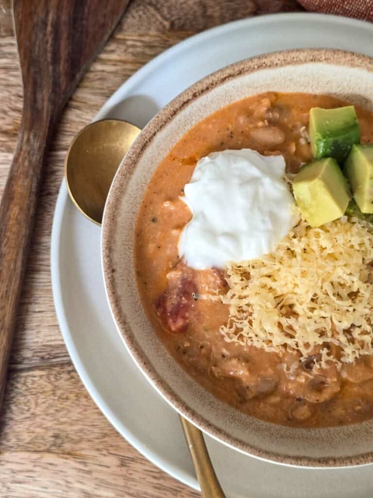 Buffalo Chicken Chili