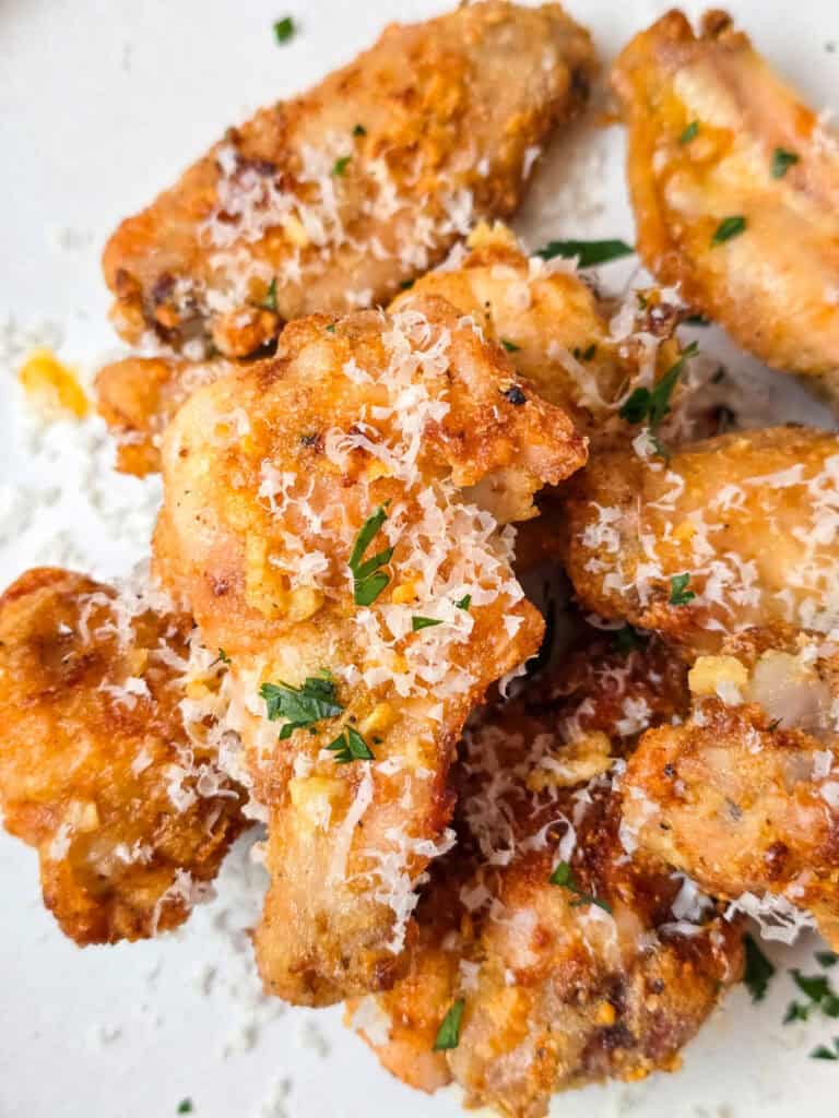 Garlic Parmesan Chicken Wings