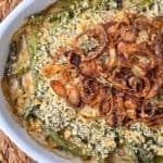 Green Bean Casserole with Crispy Shallots