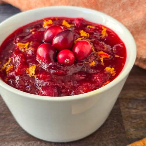 Cranberry Orange Sauce