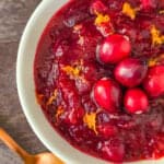 Cranberry Orange Sauce