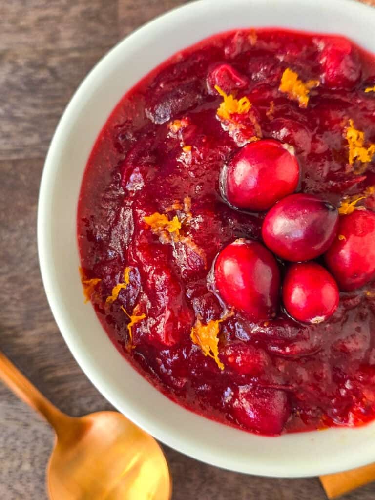 Cranberry Orange Sauce